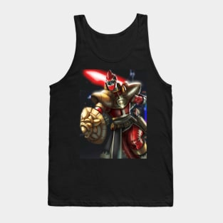 Power Rangers Fanart - Red Super Ranger Collection Tank Top